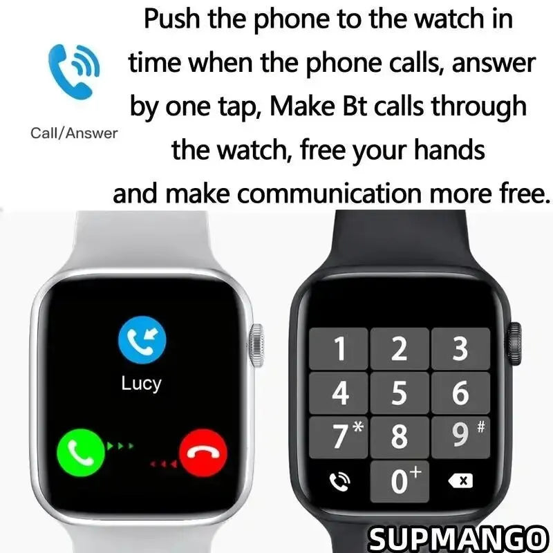 S8 Smart Watch – Bluetooth Call Fitness & Health Tracker