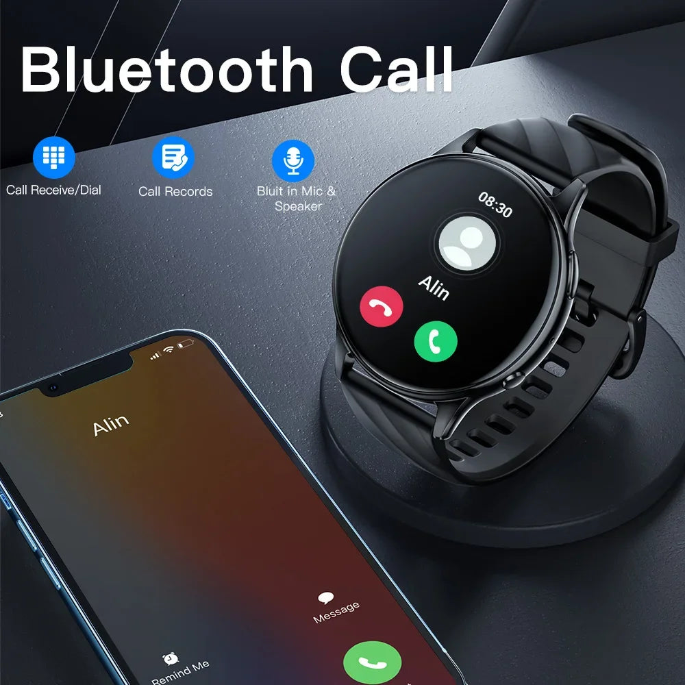 KUMI GW5 Smart Watch – 1.39″ HD Fitness Tracker with SpO2