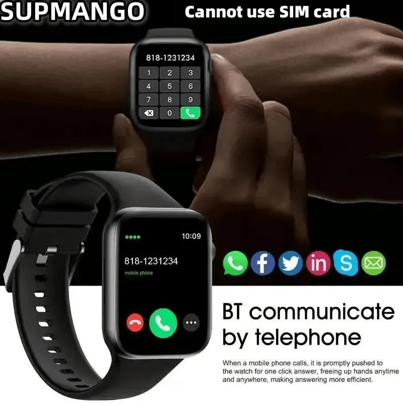 S8 Smart Watch – Bluetooth Call Fitness & Health Tracker