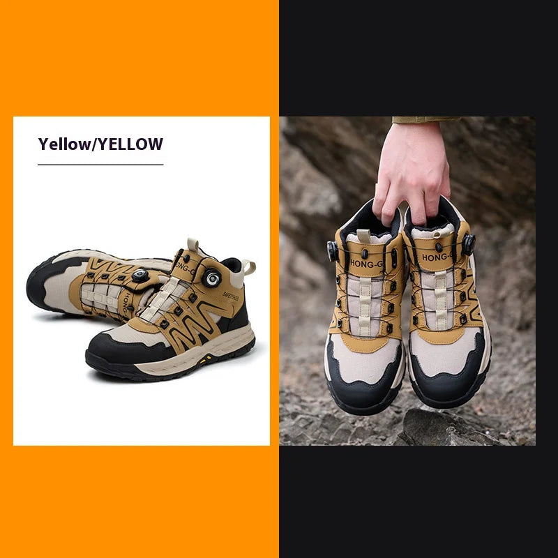 Men’s Safety Boots – Steel Toe Indestructible Work Shoes