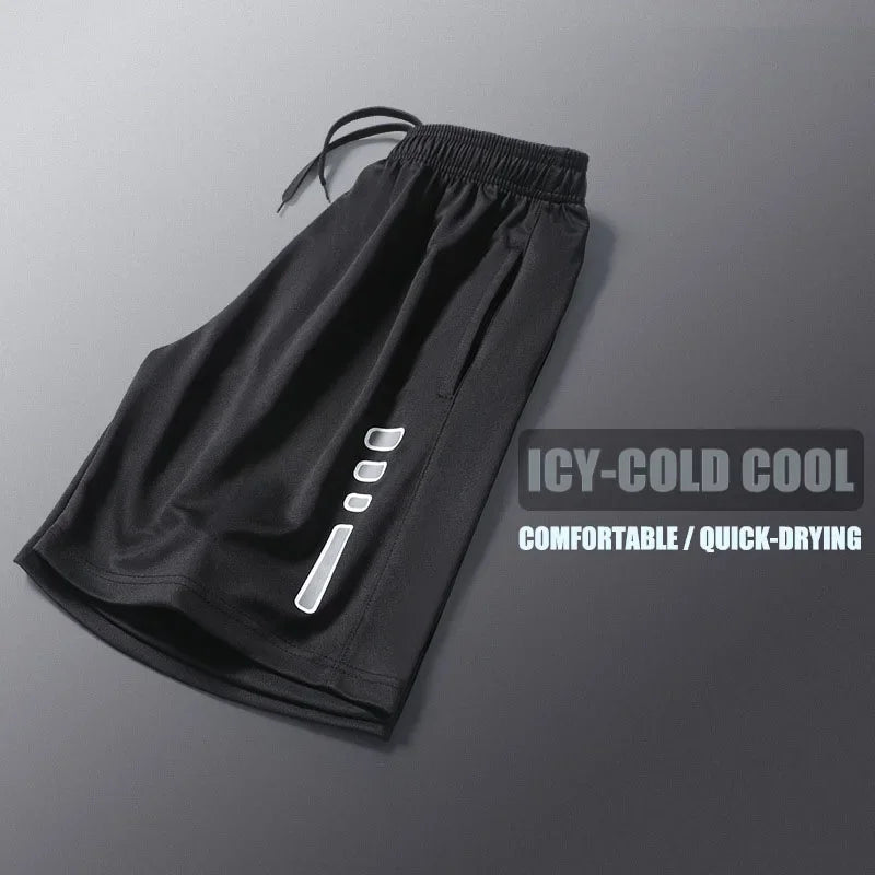 Men’s Loose Quick-Dry Running Shorts – Breathable Sportswear