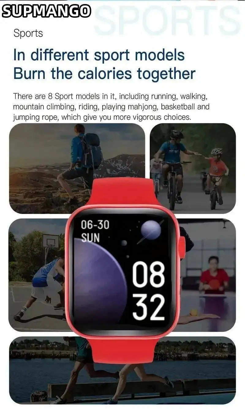 S8 Smart Watch – Bluetooth Call Fitness & Health Tracker