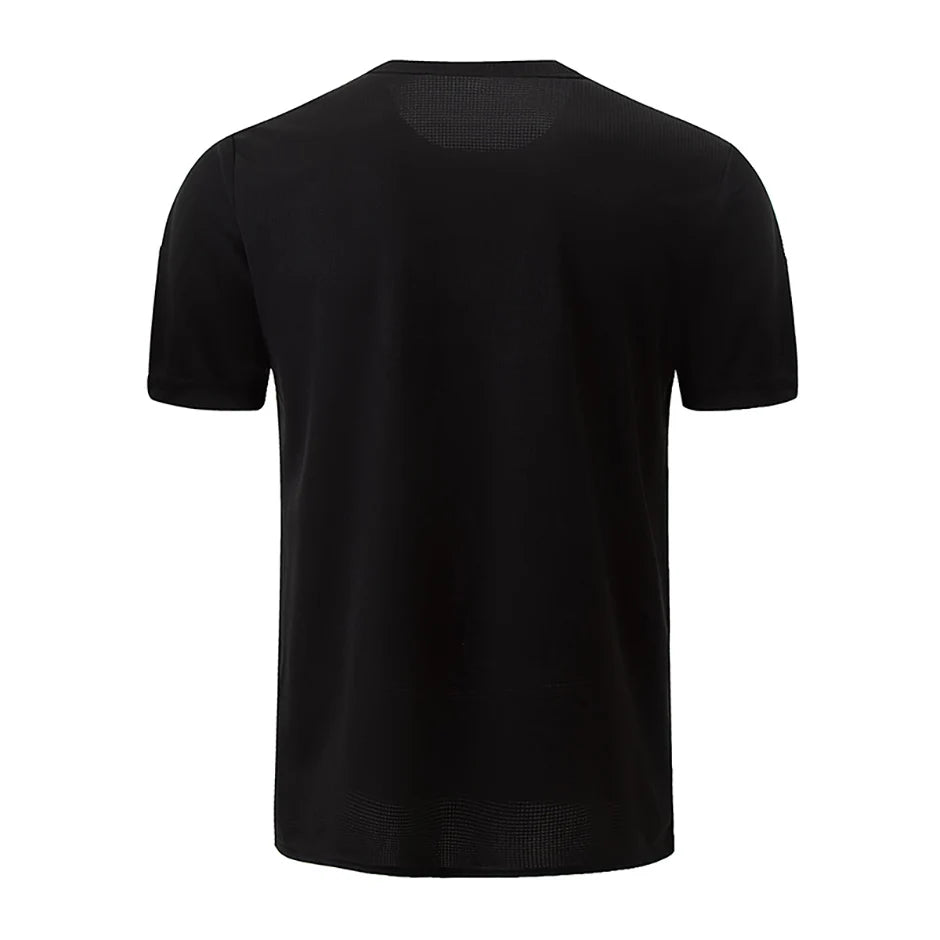 1/5 Pcs Men's Solid Color Waffle Sports Short Sleeve Fitness Running Jogging Base Clothes Joker Comfort License Training Shirt