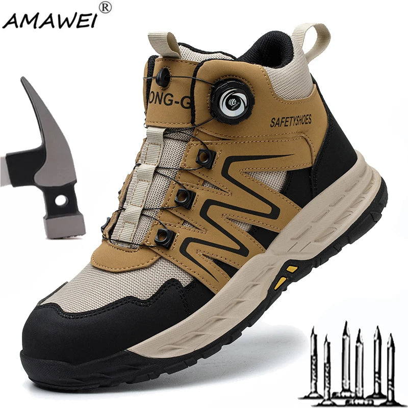 Men’s Safety Boots – Steel Toe Indestructible Work Shoes